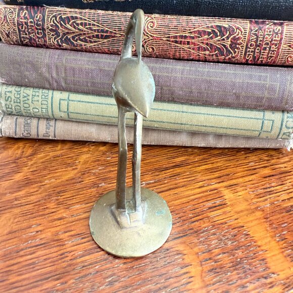 ❌SOLD❌MCM Brass Stork - Picture 3 of 5